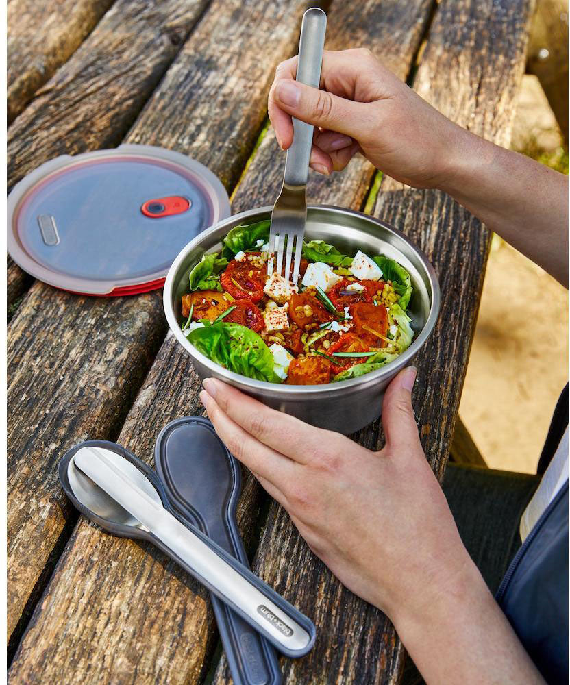 Stainless Steel 3-in-1 Food Container - Large 