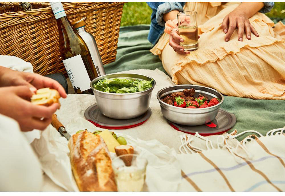 Stainless Steel 3-in-1 Food Container - Large 