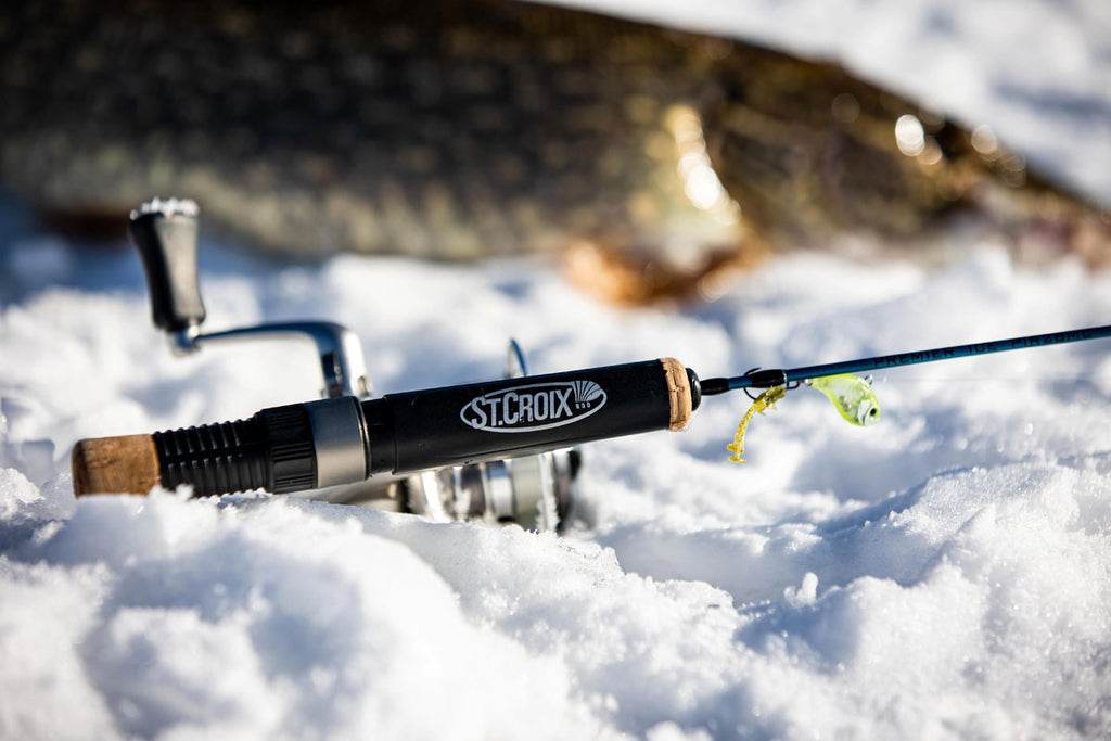 Premier Ice Fishing Rod and Reel Combo