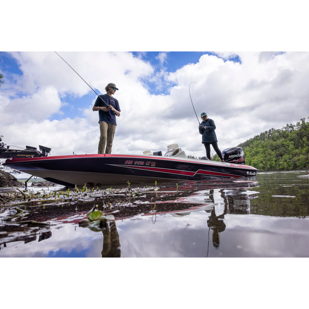 Black Bass Baitcasting Rod - 2 pcs