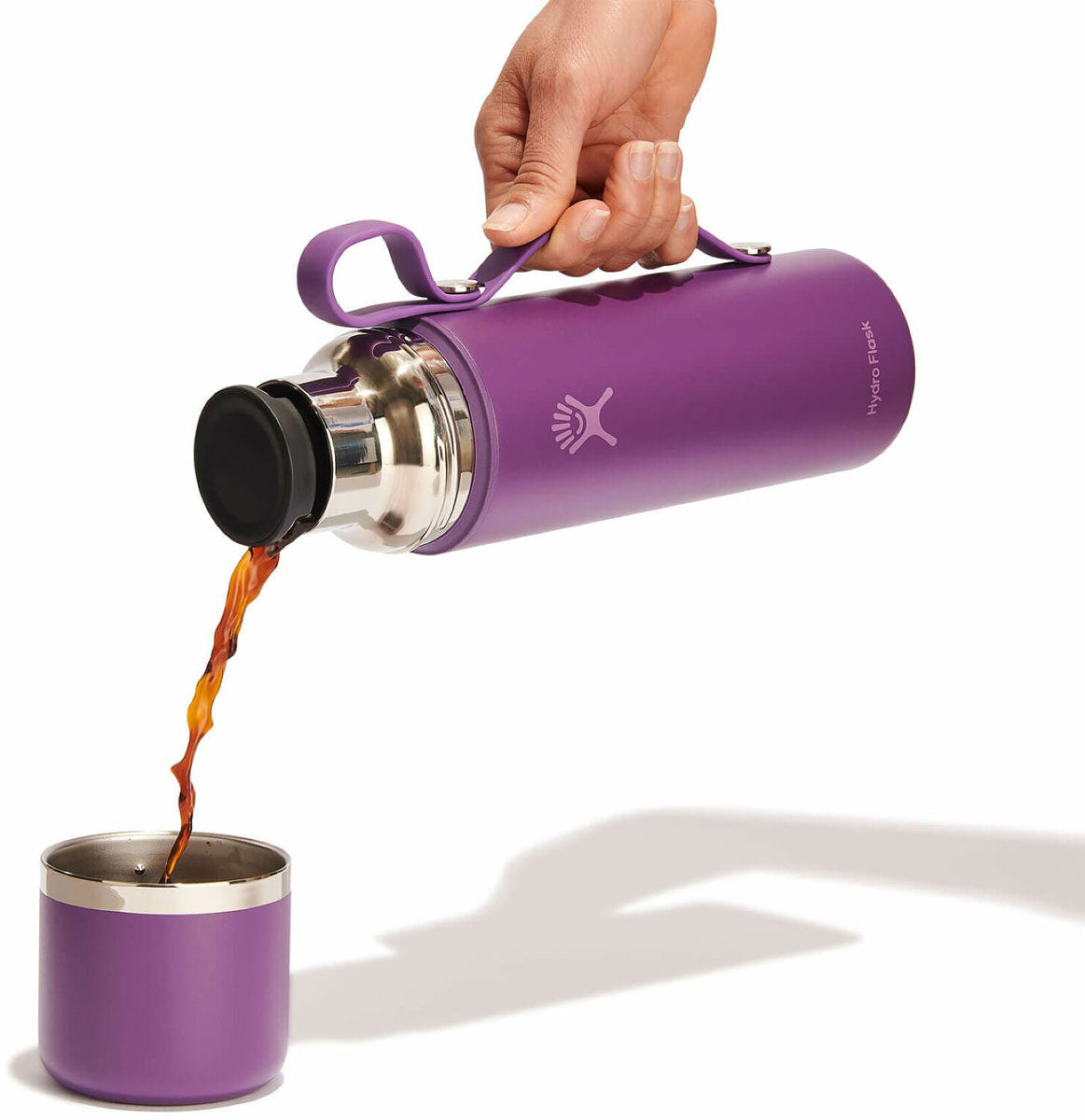 Hot Flask and Cup Insulated Bottle - 827 ml