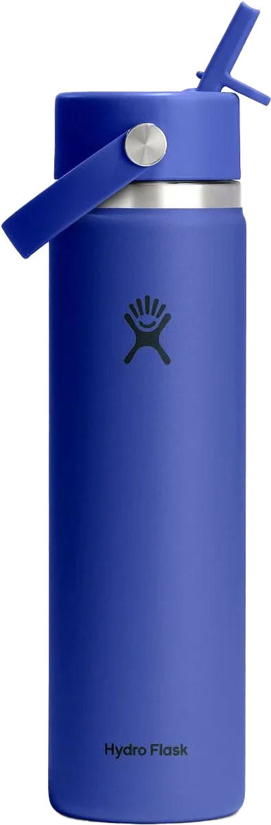 Wide Mouth Flex Straw Cap Insulated Water Bottle - 710 ml