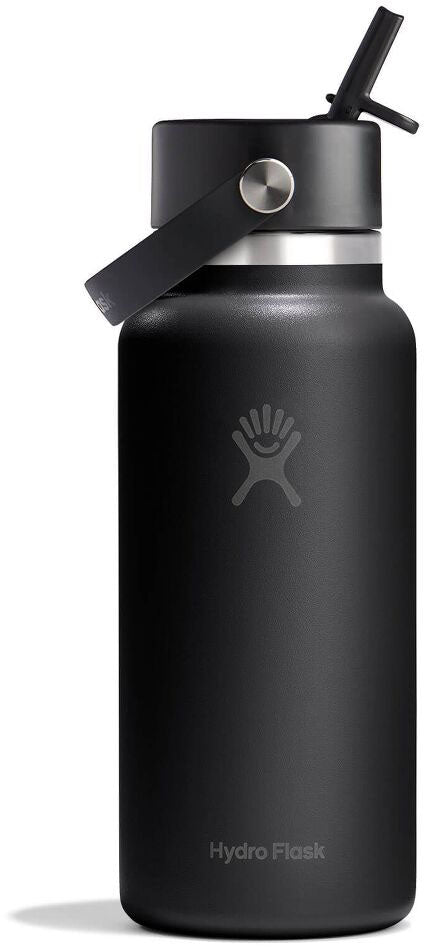 Wide Mouth Flex Straw Cap Insulated Water Bottle - 946 ml
