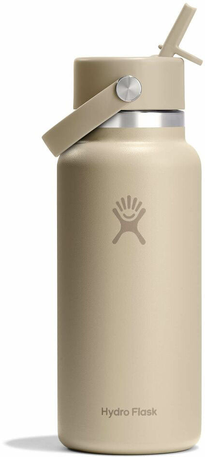 Wide Mouth Flex Straw Cap Insulated Water Bottle - 946 ml