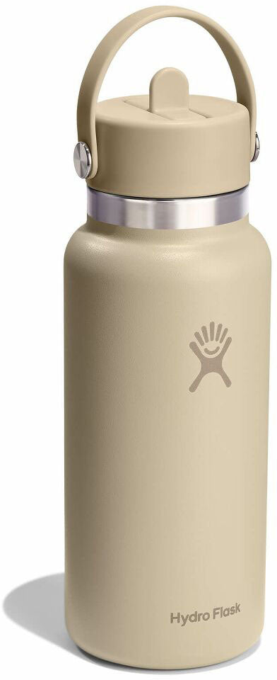 Wide Mouth Flex Straw Cap Insulated Water Bottle - 946 ml