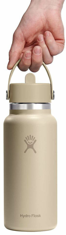 Wide Mouth Flex Straw Cap Insulated Water Bottle - 946 ml