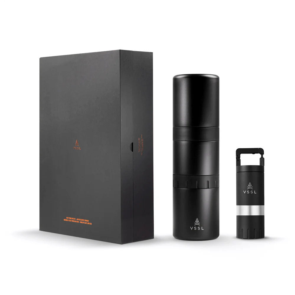 Nest Pour Over Coffee Kit + Java G25 Grinder Gift Set - 6 pcs