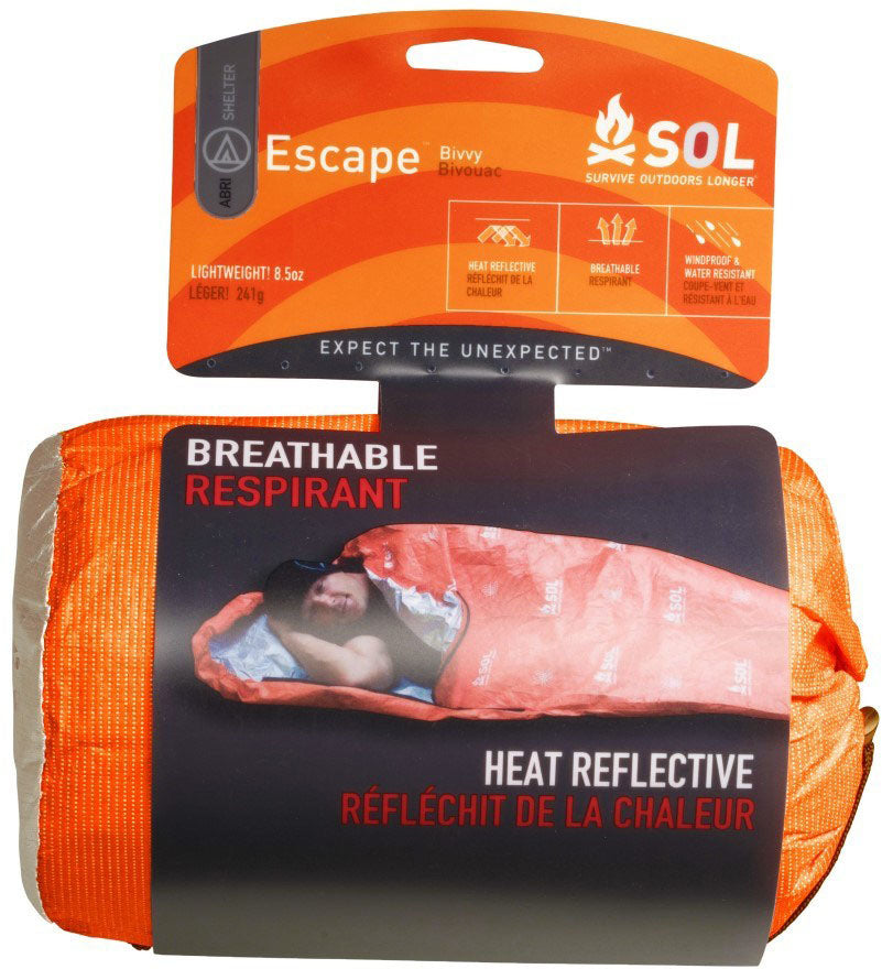 Escape Bivvy Emergency Blanket with Hood