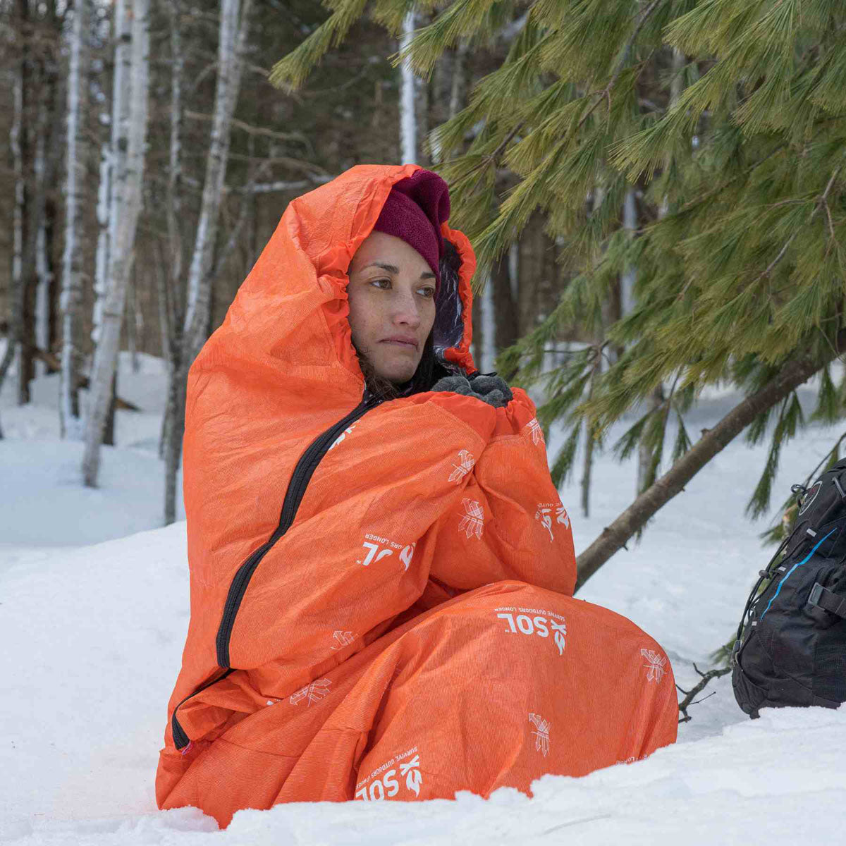 Escape Bivvy Emergency Blanket with Hood