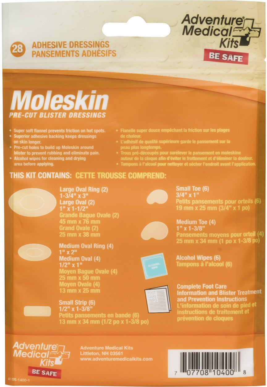 Moleskin Pre-Cut Blister Dressings
