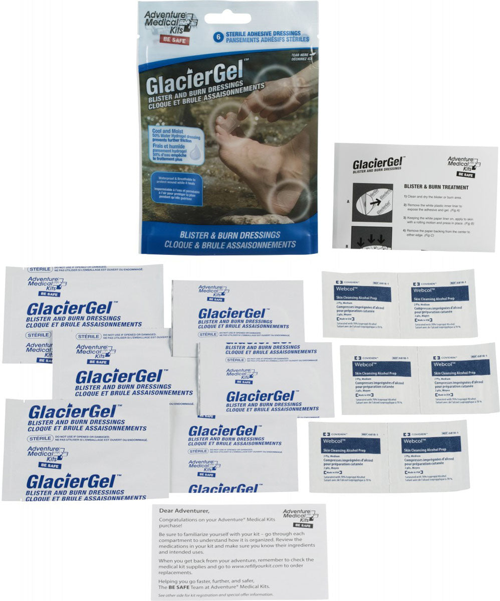 GlacierGel Sterile Adhesive Dressings