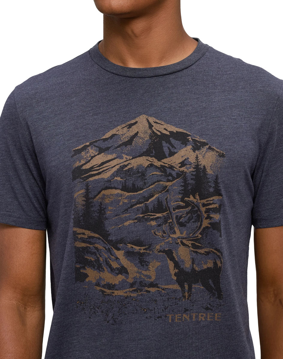 Winter Mountain Tops T-Shirt - Men's
