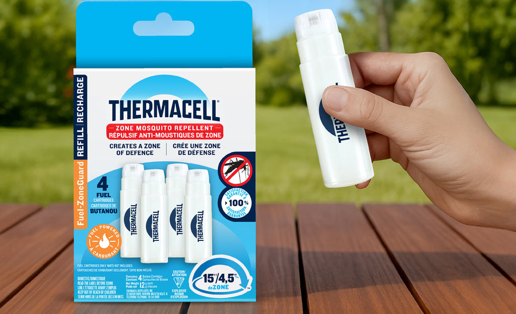 Fuel-ZoneGuard Mosquito Repellent Butane Fuel Refills - 48 Hours