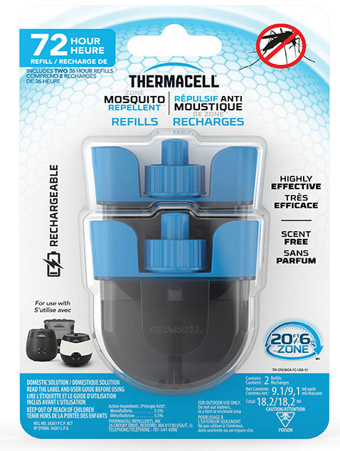 Rechargeable Mosquito Repellent Refills - 72 Hours