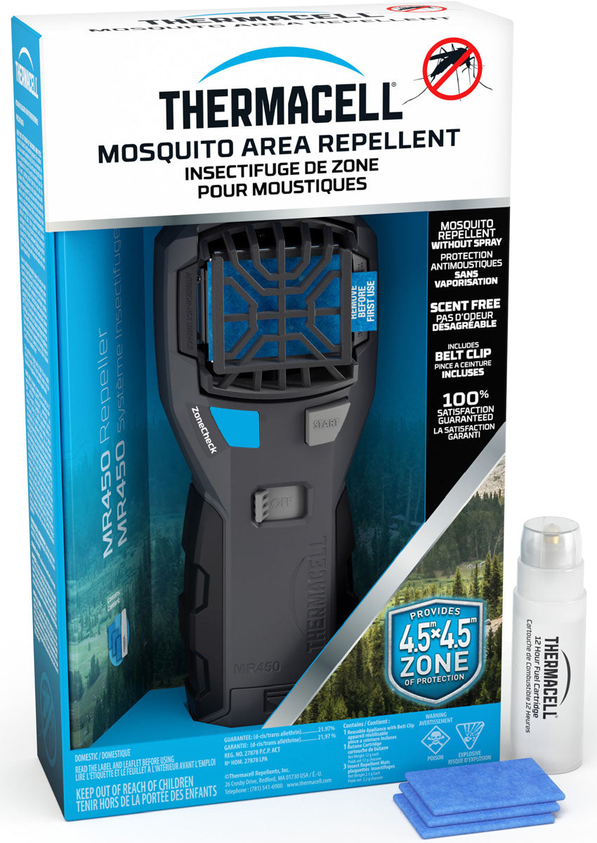 Adventure MR450 Portable Mosquito Repellent - Charcoal