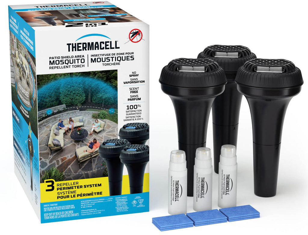 Mosquito Repellent Perimeter System - 3/PK