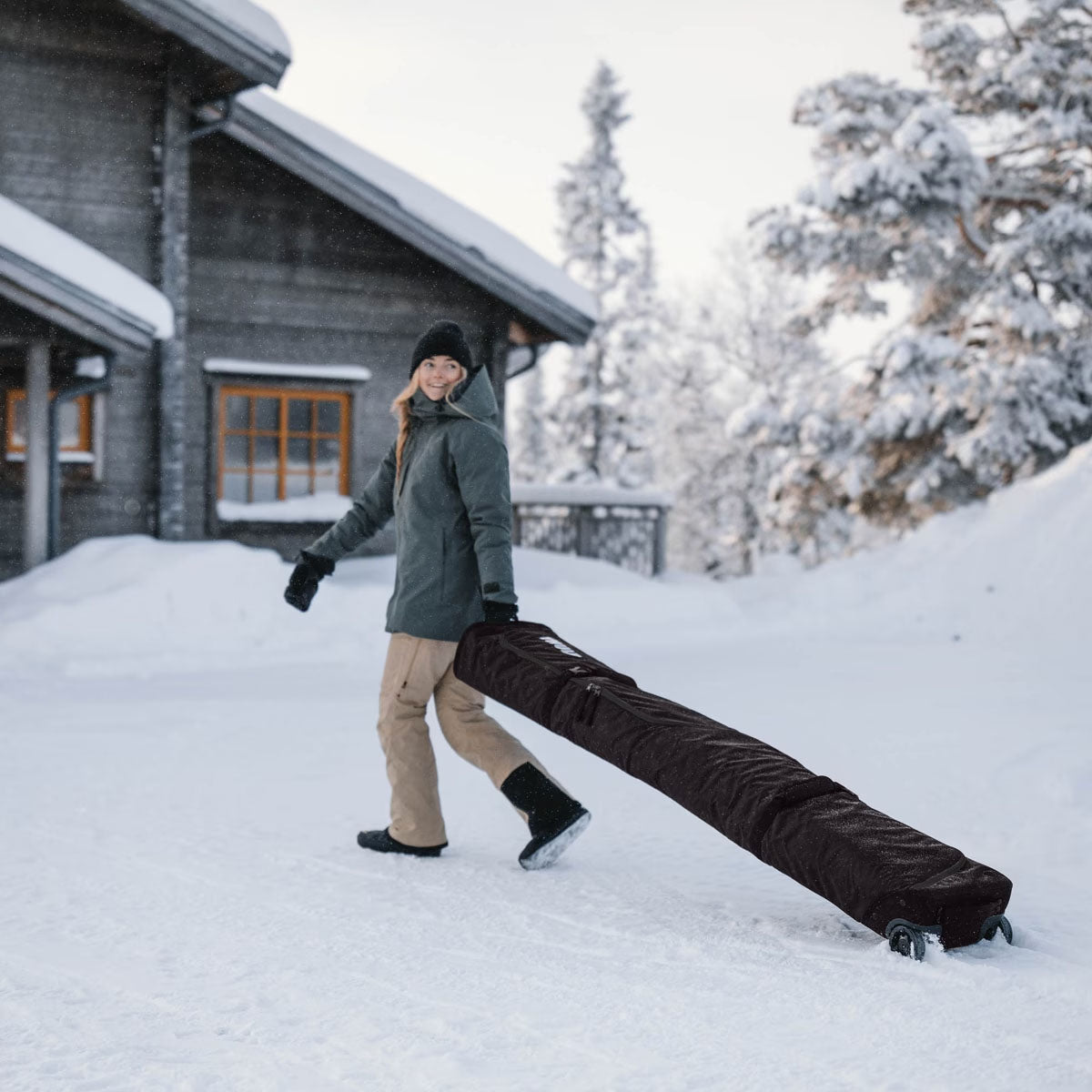 RoundTrip Skis Wheeled Bag - 192 cm