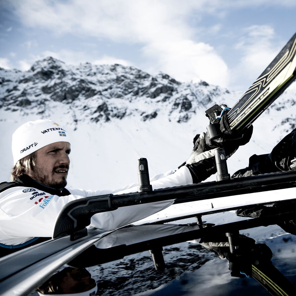 SkiClick Cross-country Skis Smart Rack - 1 Pair