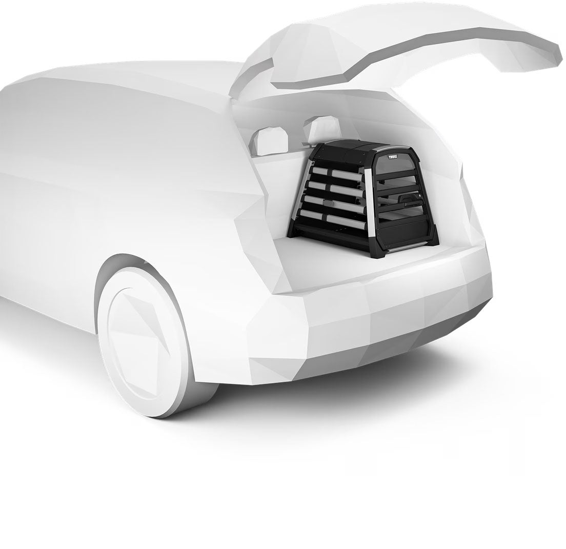Allax Cars Dog Crate - S