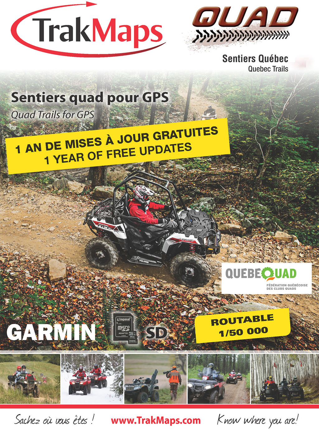 Quebec 12 Quad Trail for GPS