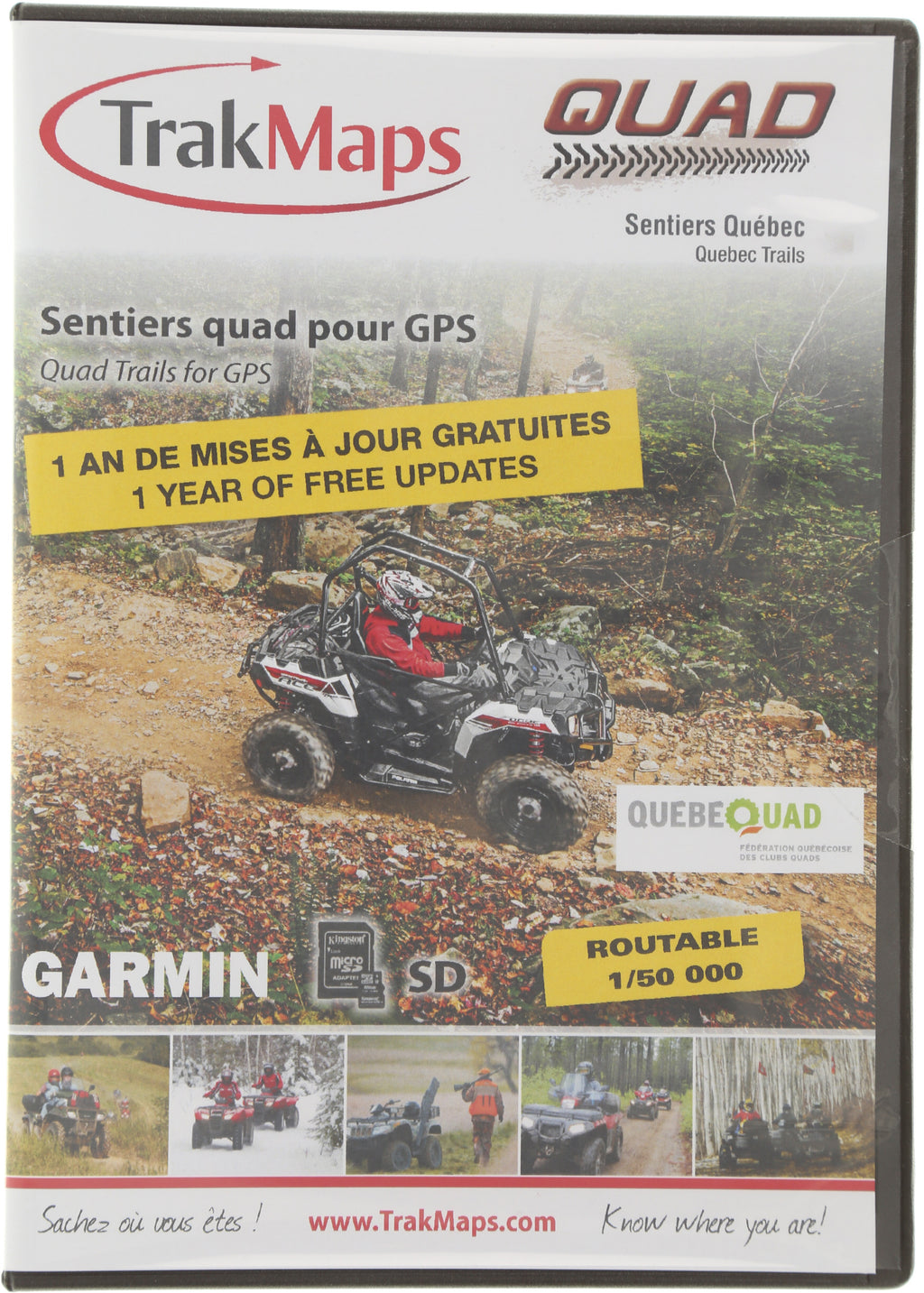 Quebec 12 Quad Trail for GPS