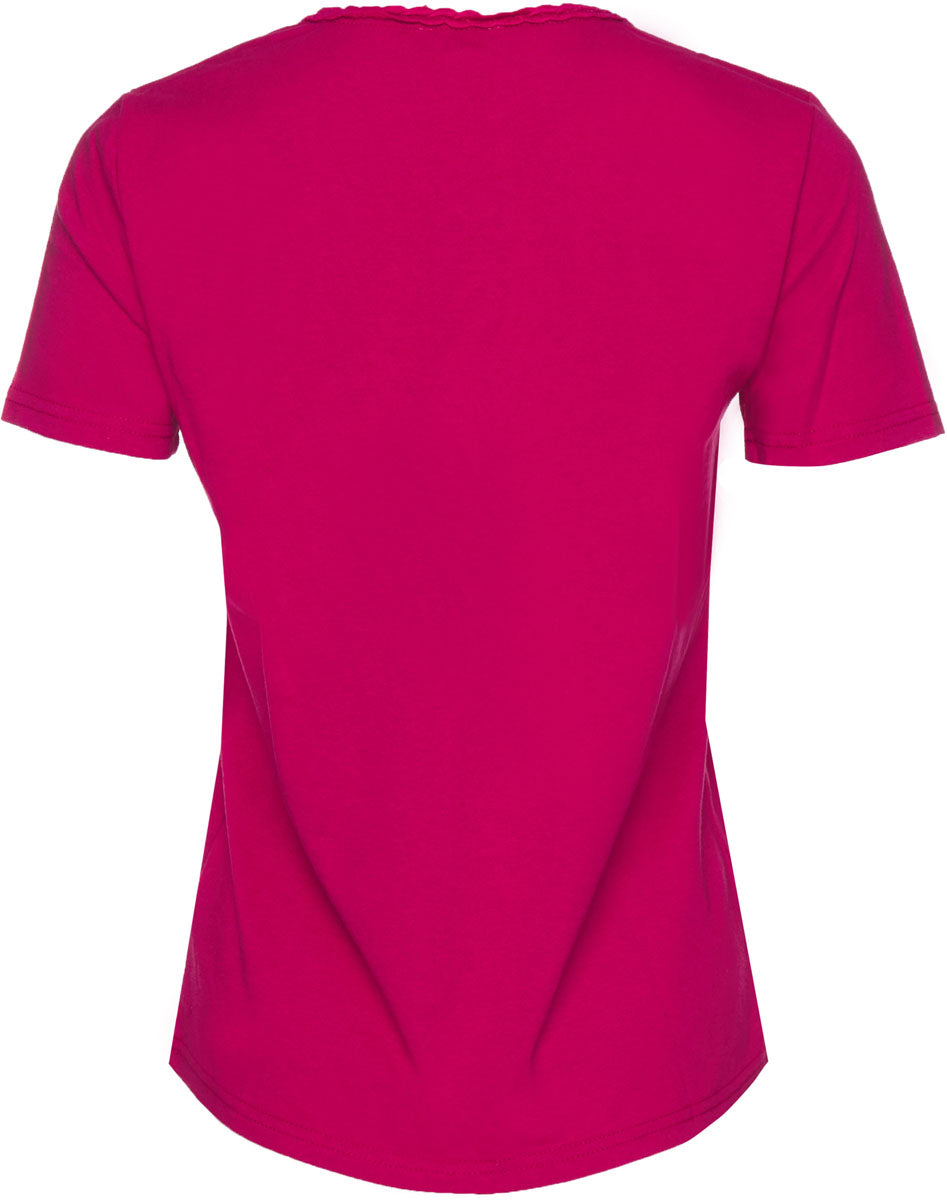 Fancy Crochet T-Shirt - Women's