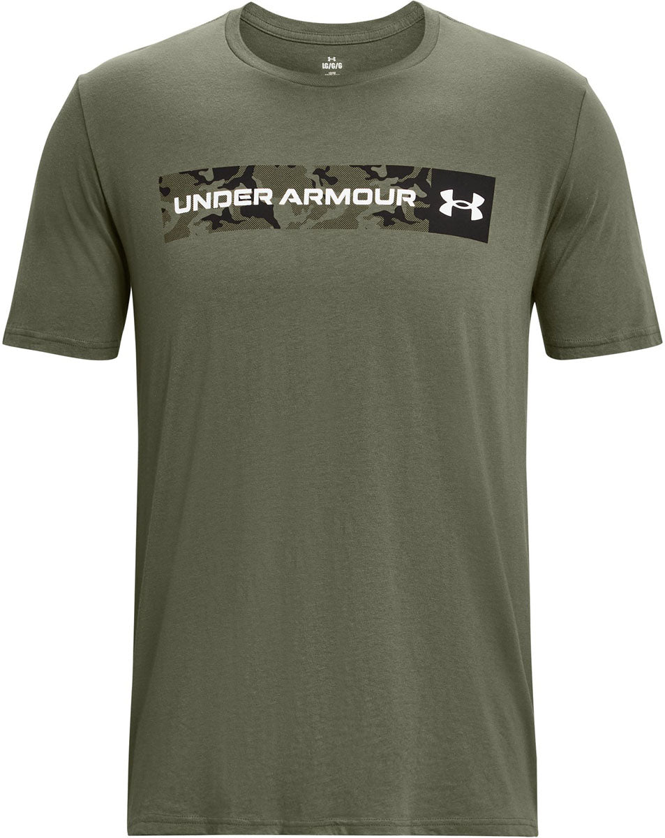 Camo Chest Stripe Training T-Shirt - Men's