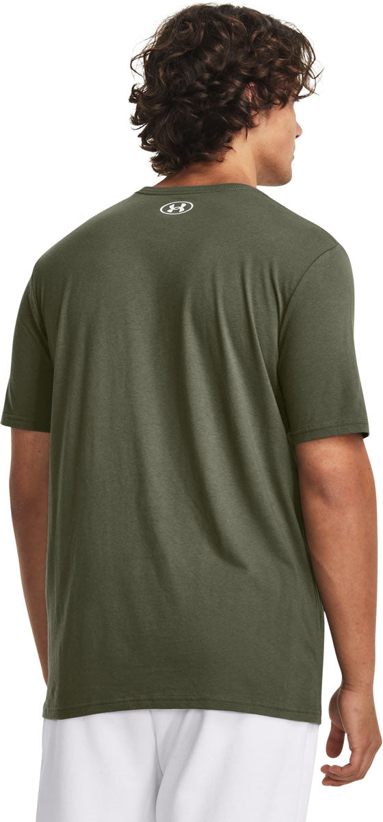 Camo Chest Stripe Training T-Shirt - Men's