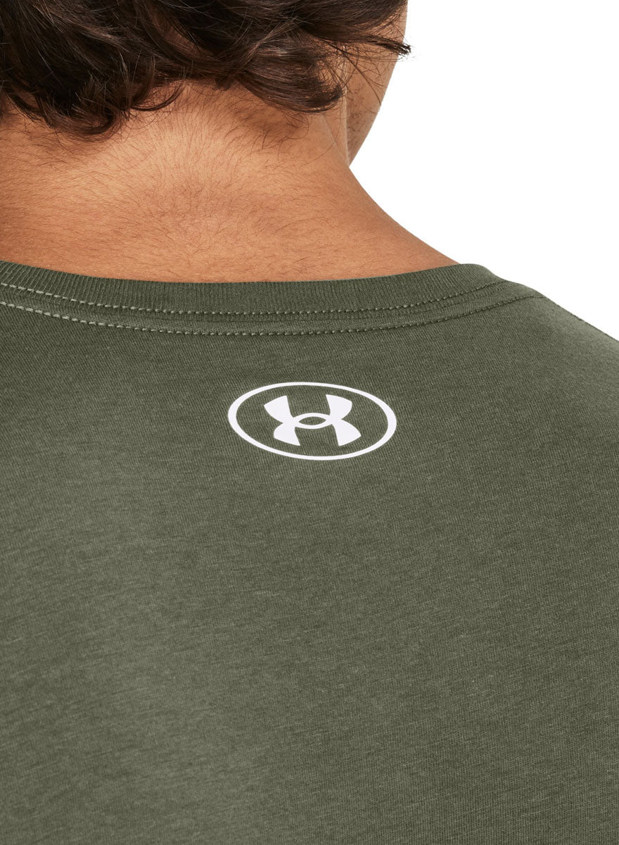 Camo Chest Stripe Training T-Shirt - Men's