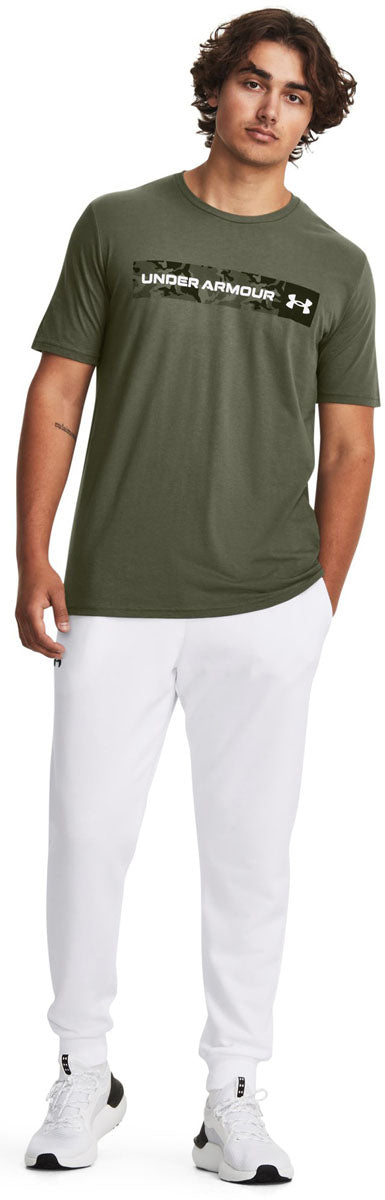Camo Chest Stripe Training T-Shirt - Men's