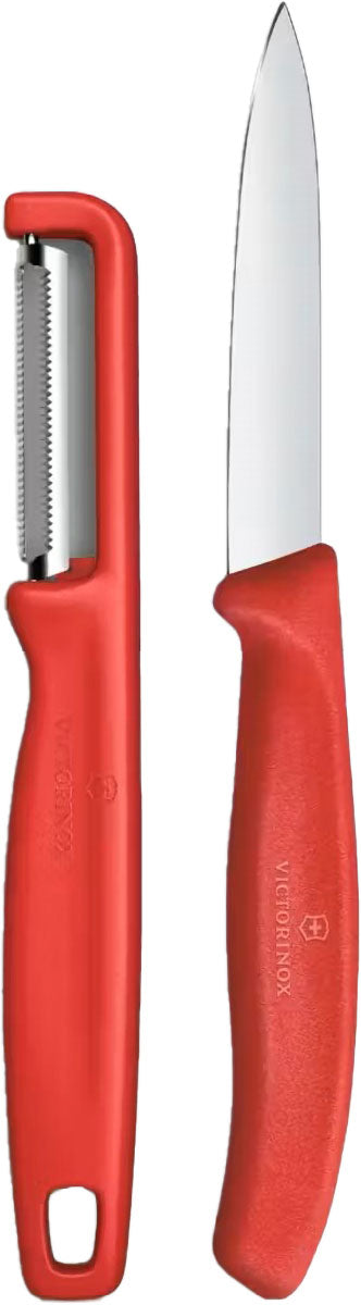 Swiss Classic Serrated Peeler and Knife Set