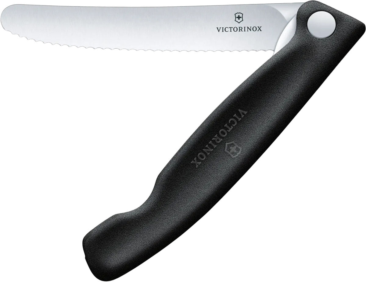Swiss Classic Foldable Serrated Picnic Knife 