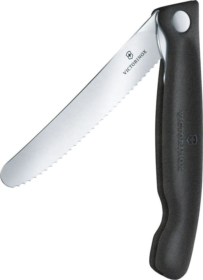 Swiss Classic Foldable Serrated Picnic Knife 