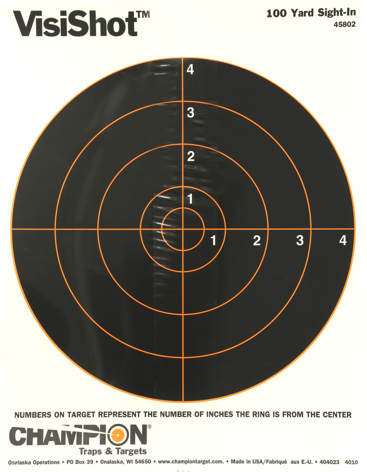 VisiShot Target - 8 in