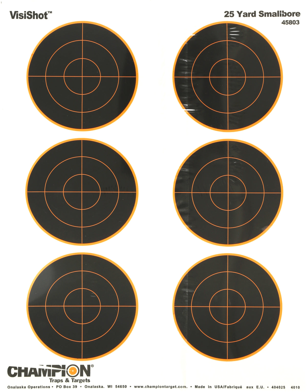 VisiShot Target - 3 in