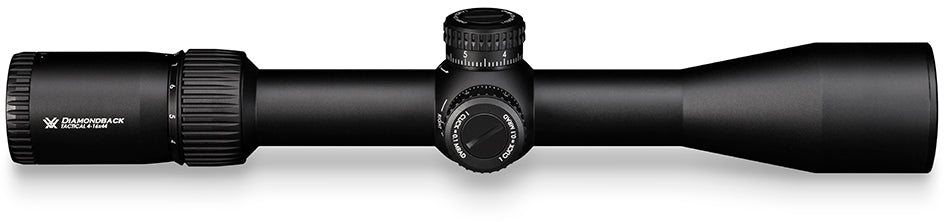 Diamondback Tactical 4-16x 44 mm FFP mrad 30 mm Rifle Scope