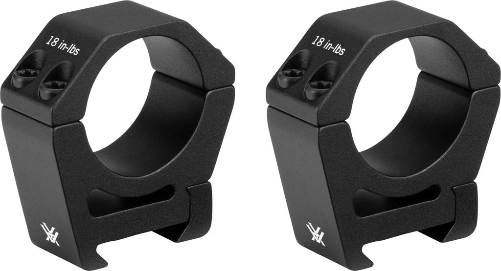 Sport Rifle Scope Rings - High - Matte - 30 mm
