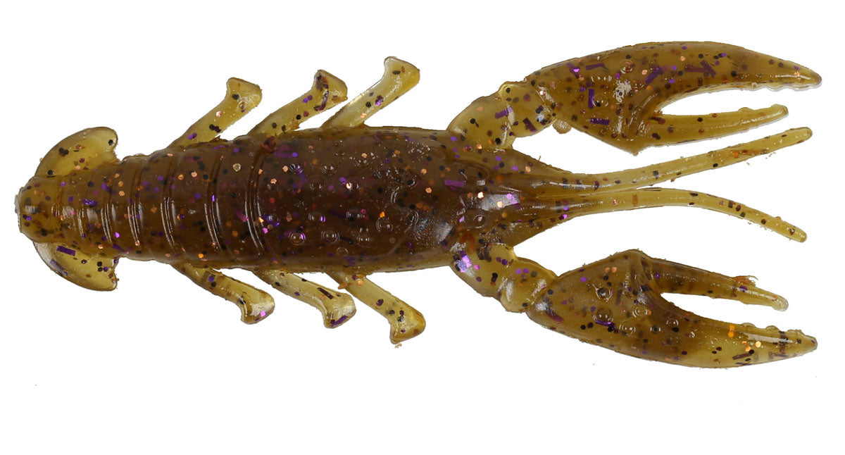 Scented Stealth Craw Soft Bait - 6/PK