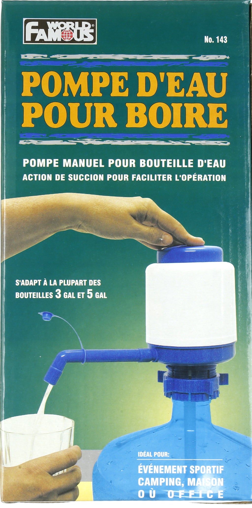 Manual Pump for Water Bottle 