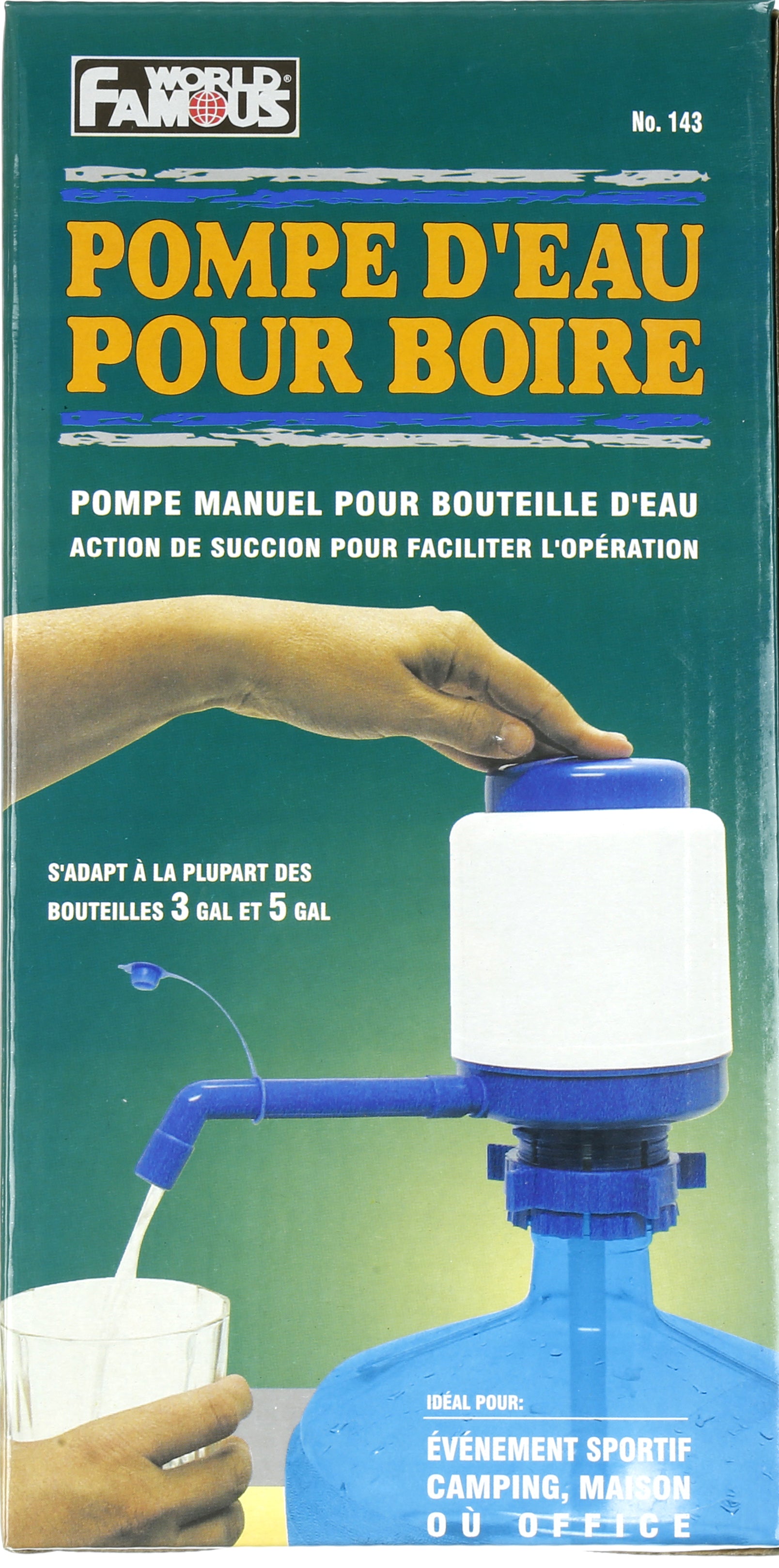 Manual Pump for Water Bottle 