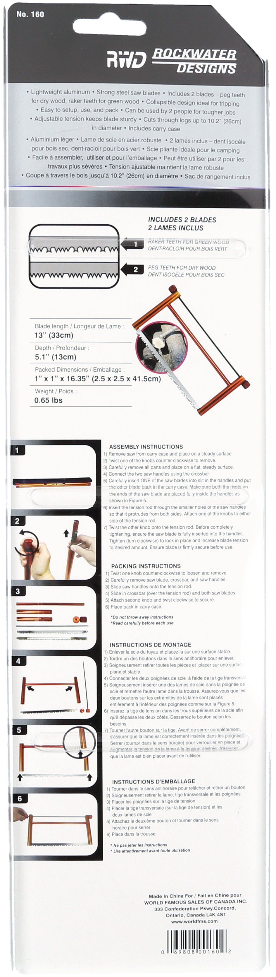 Collapsible Buck Saw