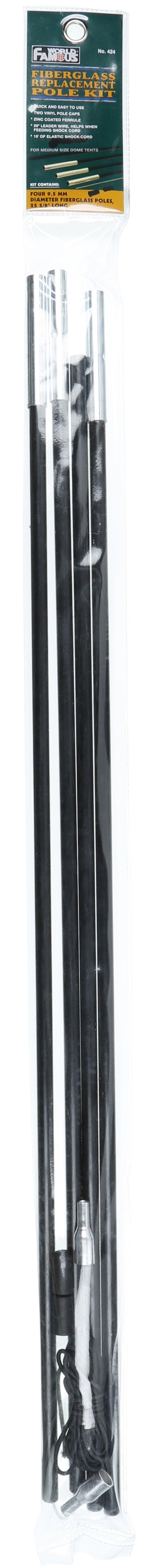 Fiberglass Replacement Pole Kit - 9.5 mm