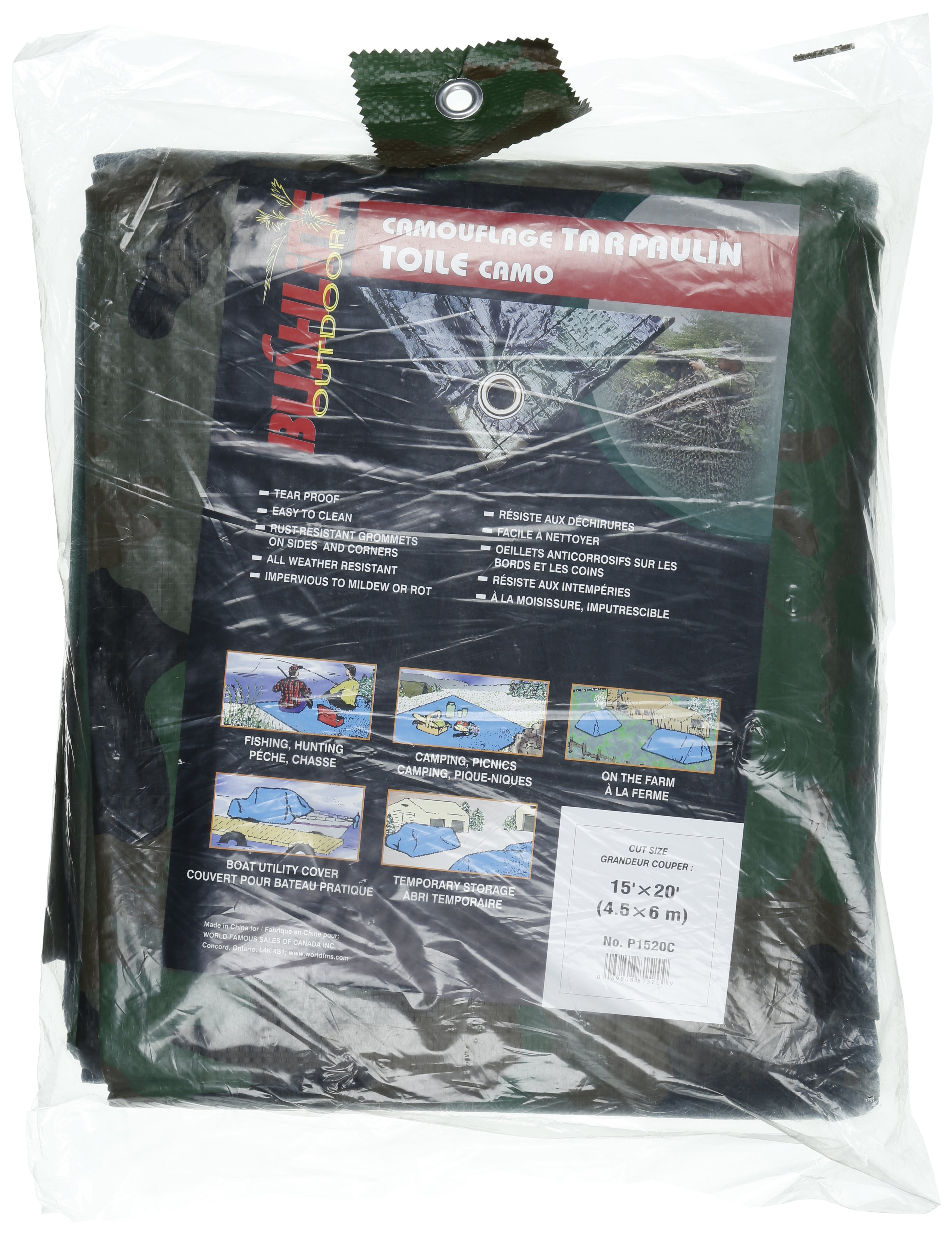 Ripstop Camo Tarp