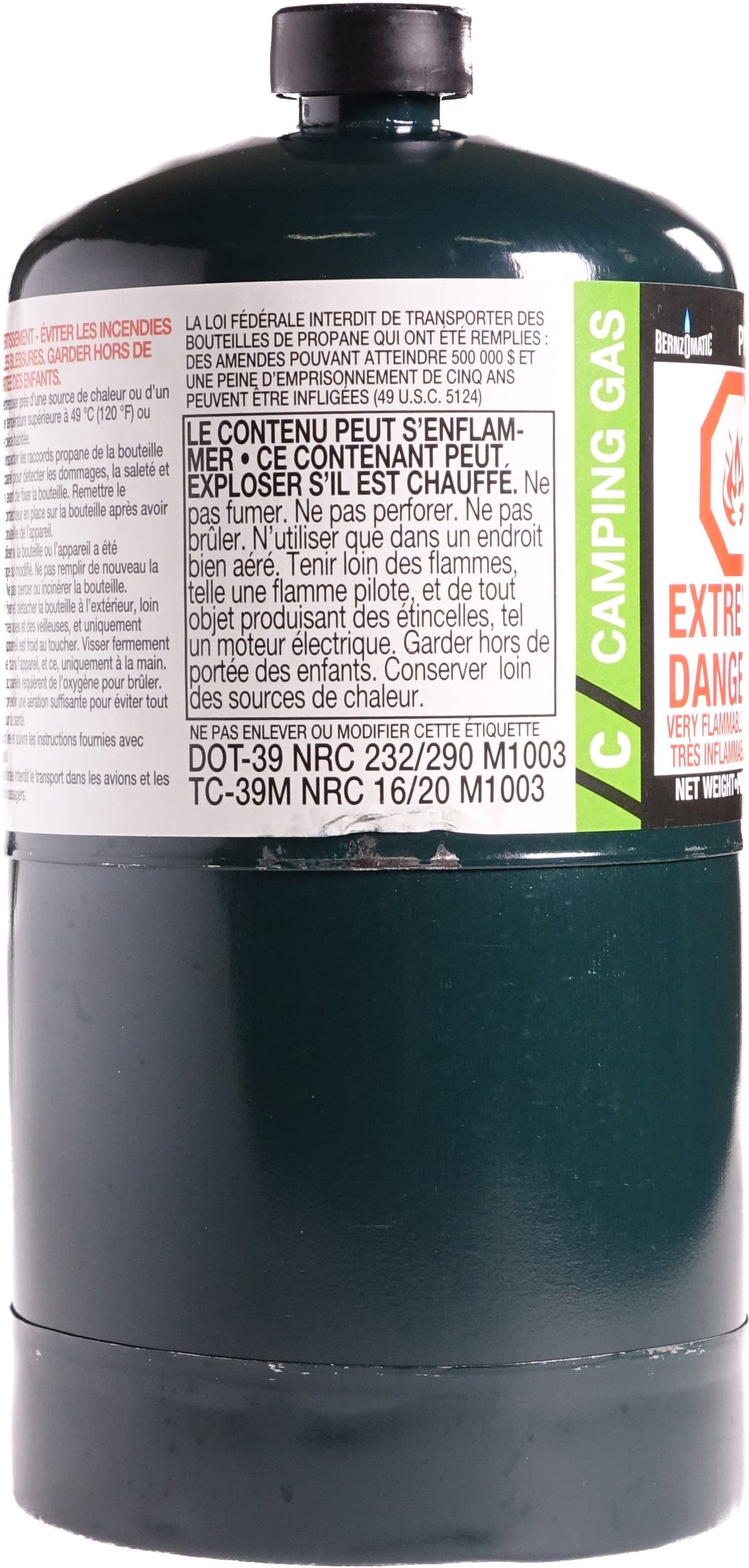 Propane Canister - 16.4 oz