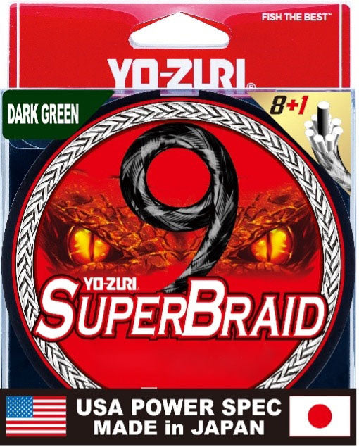 SuperBraid 9 Braided Fishing Line - 150 yd.