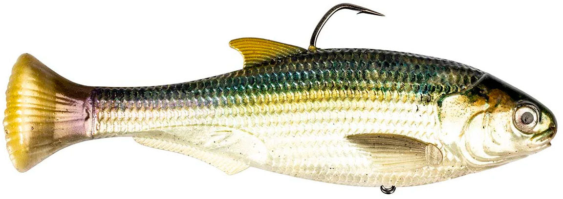 Shadtron LT Slow Sink Rigged Soft Swimbait - 4.5 in.