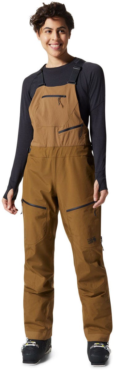 MOUNTAIN HARDWEAR Salopette de neige Gore Tex Boundary Ridge pour femme SAIL