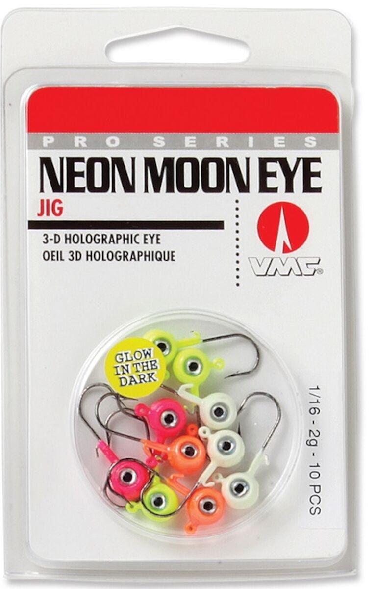 VMC Neon Moon Eye GK Round Jig - 10/PK | SAIL