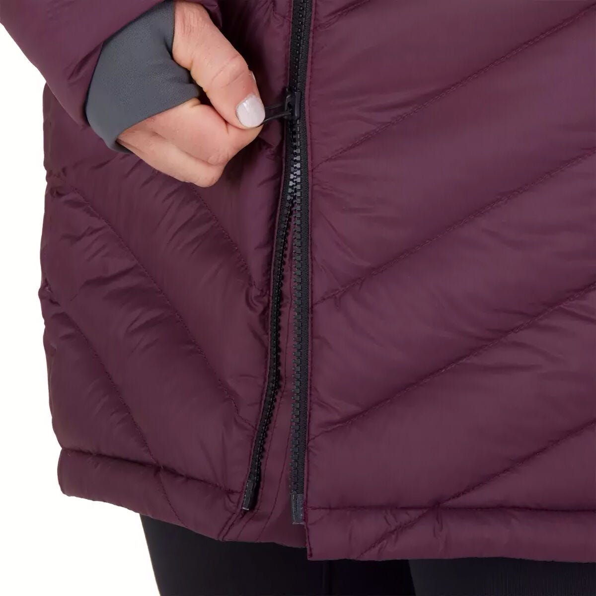 super transcendent down hooded jacket