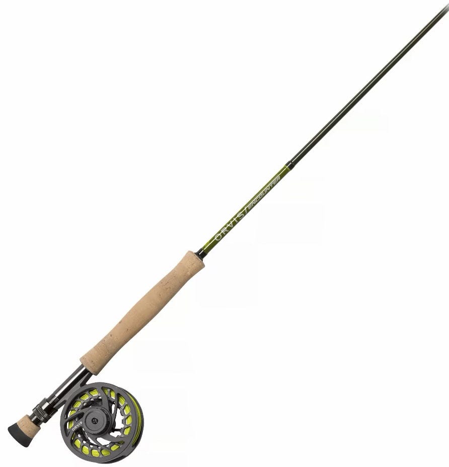 ORVIS Encounter Fly Rod and Reel Combo - 4 pcs | SAIL